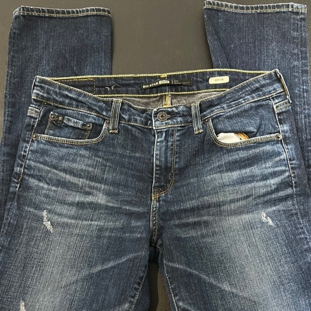 545.    Big Star Kate Dark Wash Denim Jeans size 29 petite